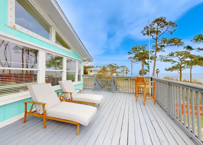 Waterfront With Private & Hot Tub Holiday home Gulf Shores